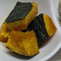 新妻あや's cooksnap of when they made 麺つゆで簡単レンジで本気のかぼちゃの煮物.