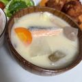 ベルちゃんパンケーキ's cooksnap of when they made 鮭の粕汁.