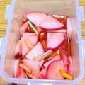 ☆魔矢☆'s cooksnap of when they made 赤かぶの甘酢漬け.