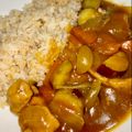 ひまわり's cooksnap of when they made 笑顔になる＾＾我が家のサツマイモカレー.