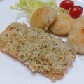 ゆいころままこ's cooksnap of when they made ☆サーモンのパン粉焼き☆.