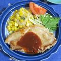 mmameco's cooksnap of when they made 豚ロース肉は◇ポークチャップ◇がいい！.