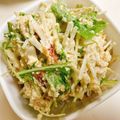 あんまかろん☆'s cooksnap of when they made お豆腐で水菜が美味しいサラダ.