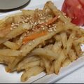 fu♪♪'s cooksnap of when they made じゃがいものゴマ味噌きんぴら♪.