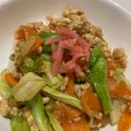 ゆみらんたん's cooksnap of when they made 簡単すぎっ！春キャベツの甘辛ひき肉丼.