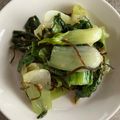 R2016's cooksnap of when they made レンジで簡単♪青梗菜と塩昆布のナムル.