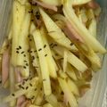 9ma9ma's cooksnap of when they made レンジで簡単☆じゃがいもの塩きんぴら。.