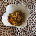 yesmama's cooksnap of when they made 金平ごぼう だしで煮て少し薄めの味.
