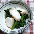 michi:630's cooksnap of when they made 【お弁当にも】厚揚げと小松菜のさっと煮.