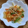 ポニーリボン's cooksnap of when they made 一味違う大根♪野菜の洋風きんぴら.