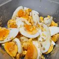 ✿月華❀'s cooksnap of when they made ごま油風味のゆで卵旨塩ナムル.