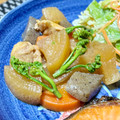 なおミール's cooksnap of when they made 時短で染み染み♡大根とちくわの煮物.