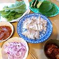 キム夫人's cooksnap of when they made ゆで豚〜手作りサムジャンでポッサム♪.
