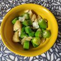 tikariri's cooksnap of when they made さっぱり！オクラと油揚げのお浸し.