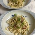 ナピト's cooksnap of when they made 米油オイルソースで焼きうどん.