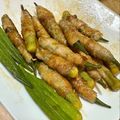 pyi11's cooksnap of when they made オクラの肉巻き.