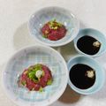 みぽぽ37's cooksnap of when they made 馬刺しを薬味で美味しく♡.