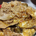 ゾンビ中山's cooksnap of when they made 豚こまとなすの卵とじ.