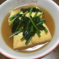 にゃあ７７７'s cooksnap of when they made フライパンで厚揚げとほうれん草の炒め煮♪.