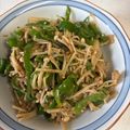 ポムポムポヨコ's cooksnap of when they made レンジ調理☆ピーマンとえのきのおかか和え.