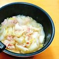 urara☆☆'s cooksnap of when they made とっても簡単♪白菜ベーコン♪.