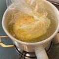 ぶーすか's cooksnap of when they made 失敗なし！袋で作る簡単湯煎ぷりん.