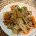 くみっくぅ☆'s cooksnap of when they made 豚れんこんのオイマヨ炒め.