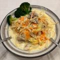 豆カレー's cooksnap of when they made 白菜とベーコンのクリームパスタ.