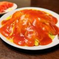 raipoo's cooksnap of when they made みんな大好き　ケチャップ甘酢あんの天津飯.