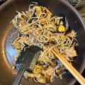 真樹 野畑's cooksnap of when they made 豚ばら肉となすともやしの味噌しょうが炒め.