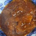 ＊ライカ犬＊'s cooksnap of when they made 牛すじ肉の赤ワイン煮込み♪.