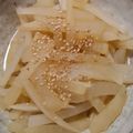ヨシヨッシー's cooksnap of when they made きんぴら大根.