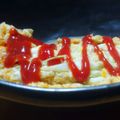 ちくわ君's cooksnap of when they made 余った千切りキャベツで♪チーズオムレツ♪.