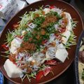 きのっぴぃ２号's cooksnap of when they made くずし豆腐のトマトと大葉たっぷりサラダ.