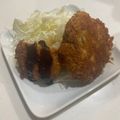 クックKLRAJE☆'s cooksnap of when they made 簡単！キャベツと玉葱たっぷりのメンチカツ.
