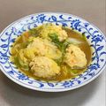 Etsu☆ko's cooksnap of when they made 白菜と肉団子のカレー煮込み.