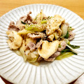 かなりんココりん's cooksnap of when they made 味付け簡単☆豚バラと油揚げのめんつゆ炒め.