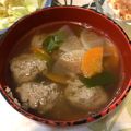 マンジュラ's cooksnap of when they made 鰯のつみれ汁.