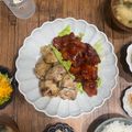 Uitakefuji's cooksnap of when they made ヤンニョムチキン.