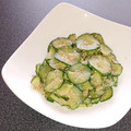 WOODs´'s cooksnap of when they made 簡単副菜♪きゅうりのゴマ酢和え.