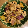 ちびとくま's cooksnap of when they made れんこんとさつまいもと鶏肉の甘辛炒め.