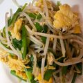 なおすけ151a's cooksnap of when they made ニラもやし玉子炒め.