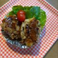 お山のエイ's cooksnap of when they made チーズちくわの肉巻き.