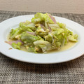 horseland's cooksnap of when they made キャベツと卵の中華炒め.