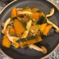 pmaca's cooksnap of when they made かぼちゃと豚肉の甘辛玉ねぎダレ炒め.