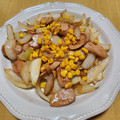 ♡ナムギュ♡'s cooksnap of when they made 魚肉ソーセージと玉ねぎのマヨ醤油炒め.