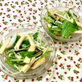 ふたごゆき's cooksnap of when they made ☆水菜と大根の塩昆布わさび醤油サラダ☆.