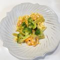 パインクリームソーダ's cooksnap of when they made ☀超簡単♪エビとブロッコリーの卵炒め.