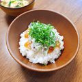 もふもふクロさん's cooksnap of when they made なめたけしらす丼.