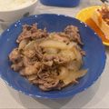 sanychang's cooksnap of when they made ☆牛肉の甘辛炒め☆.